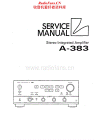 Luxman-A-383-Service-Manual电路原理图.pdf