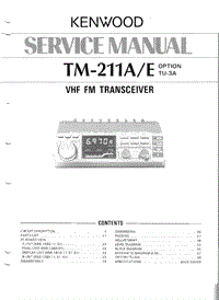 Kenwood-TM-211-A-Service-Manual电路原理图.pdf