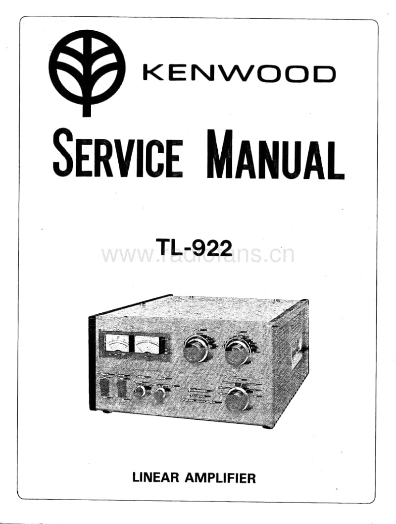 Kenwood-TL-922-Service-Manual电路原理图.pdf_第1页