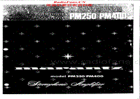 Marantz-PM-250-400-Service-Manual电路原理图.pdf