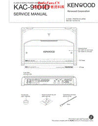 Kenwood-KAC-9104-D-Service-Manual电路原理图.pdf