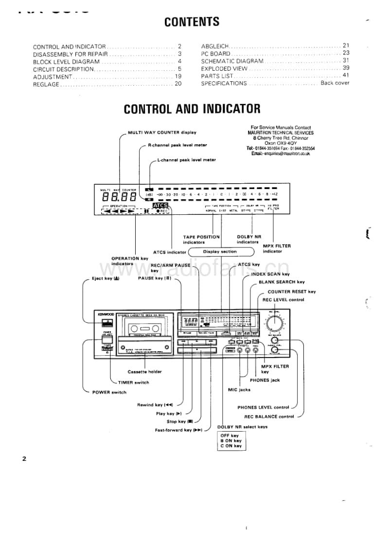 Kenwood-KX-5010-Service-Manual电路原理图.pdf_第2页