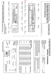 Kenwood-CV-750-HU-Service-Manual电路原理图.pdf