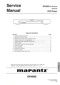 Marantz-DV-4003-Service-Manual电路原理图.pdf