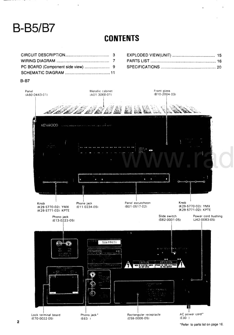 Kenwood-UD-501-Service-Manual电路原理图.pdf_第2页