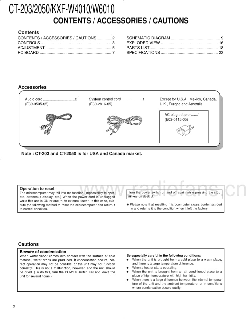 Kenwood-KXFW-6010-Service-Manual电路原理图.pdf_第2页