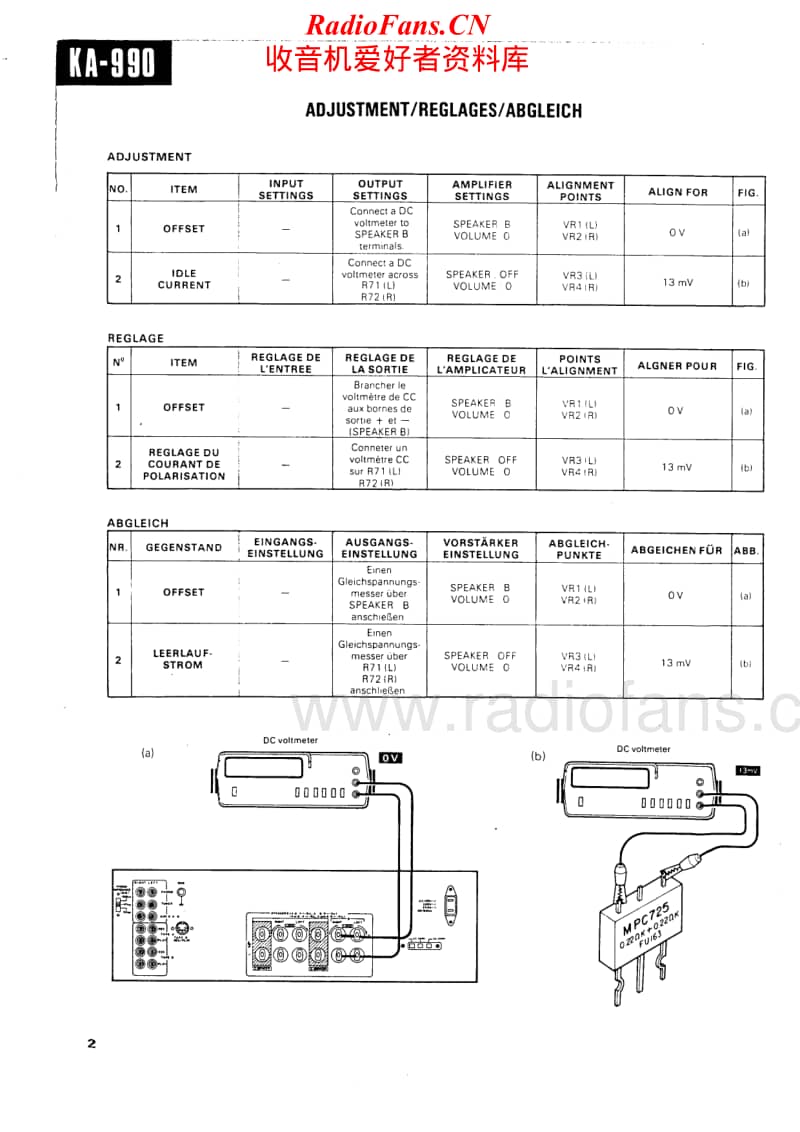 Kenwood-KA-990-Service-Manual电路原理图.pdf_第2页