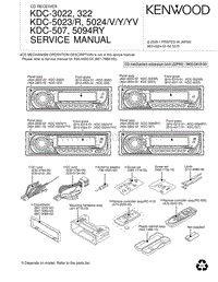 Kenwood-KDC-5094-RY-Service-Manual电路原理图.pdf