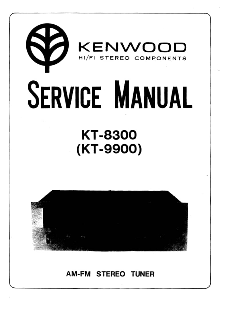 Kenwood-KT-8300-Service-Manual电路原理图.pdf_第1页