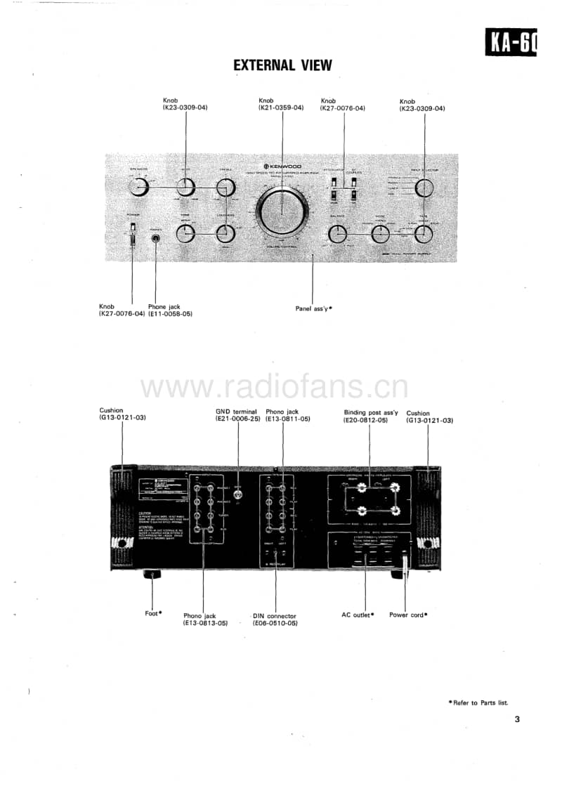 Kenwood-KA-601-6011-Service-Manual电路原理图.pdf_第3页