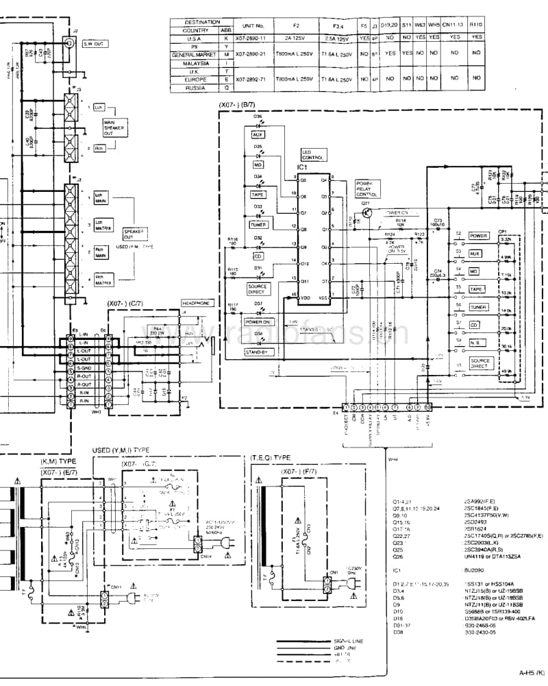 Kenwood-XD-8501-Schematic电路原理图.pdf_第2页