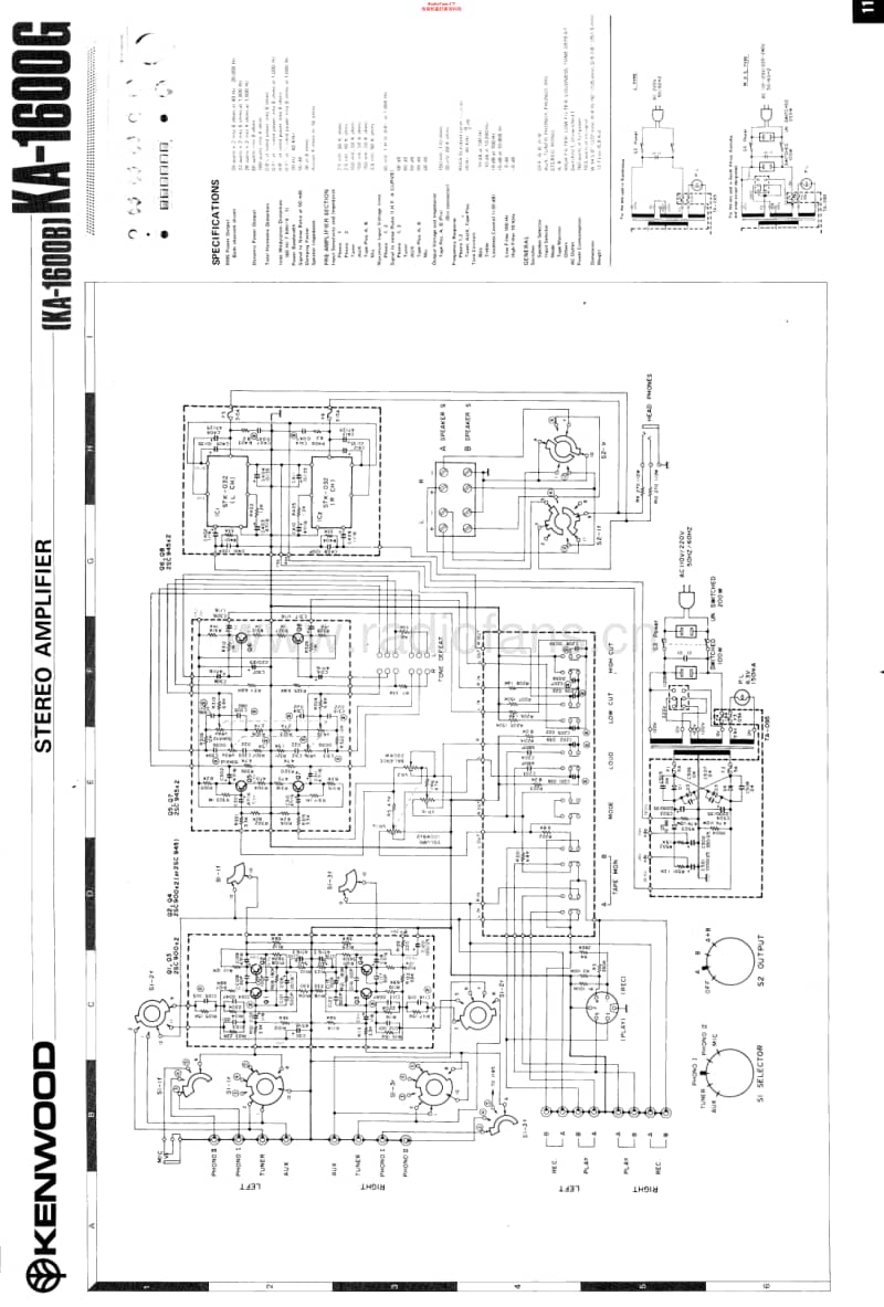 Kenwood-KA-1600-G-Schematic电路原理图.pdf_第1页