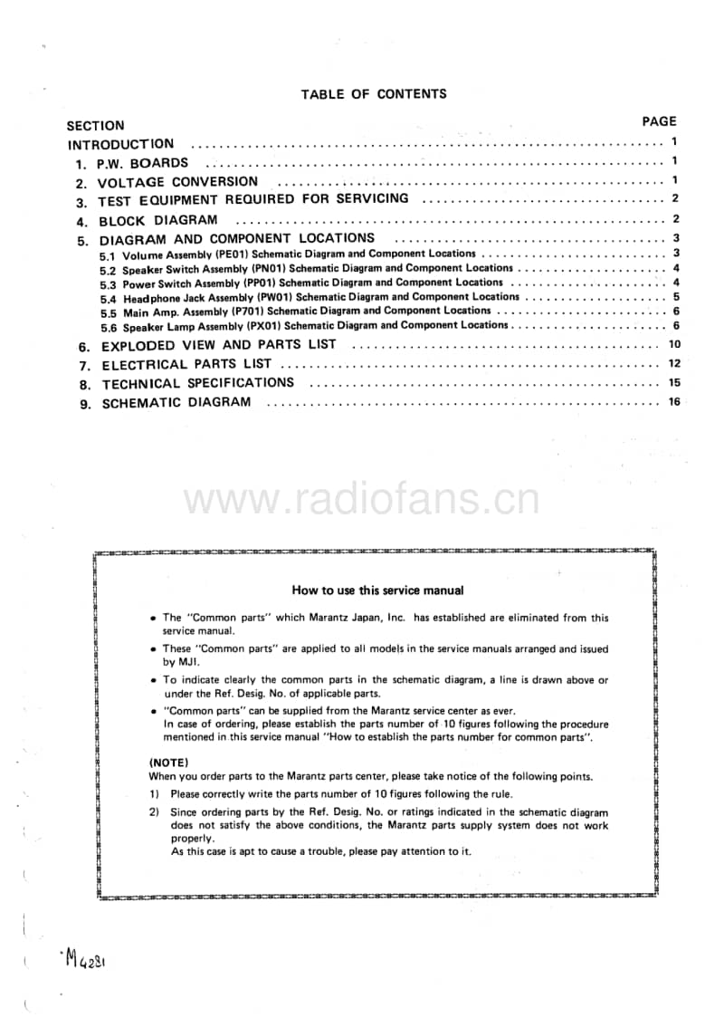 Marantz-PM-251-Service-Manual电路原理图.pdf_第3页