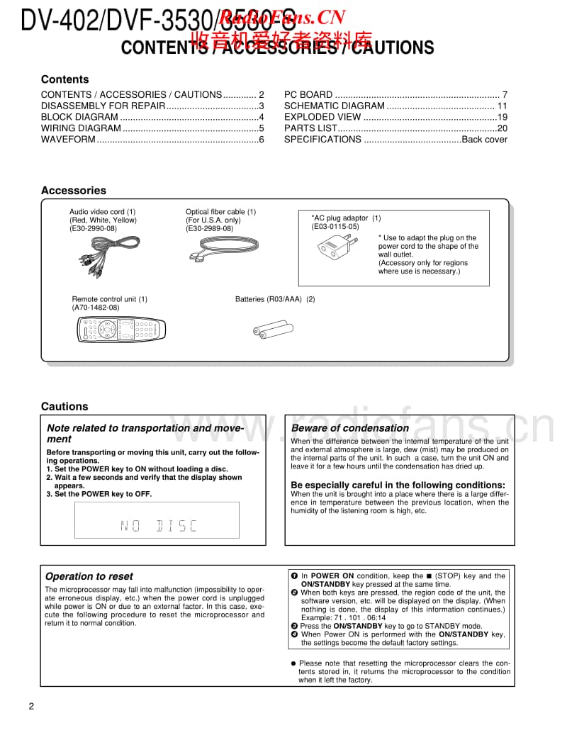 Kenwood-DV-402-Service-Manual电路原理图.pdf_第2页