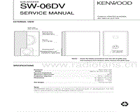 Kenwood-SW-06-DV-Service-Manual电路原理图.pdf
