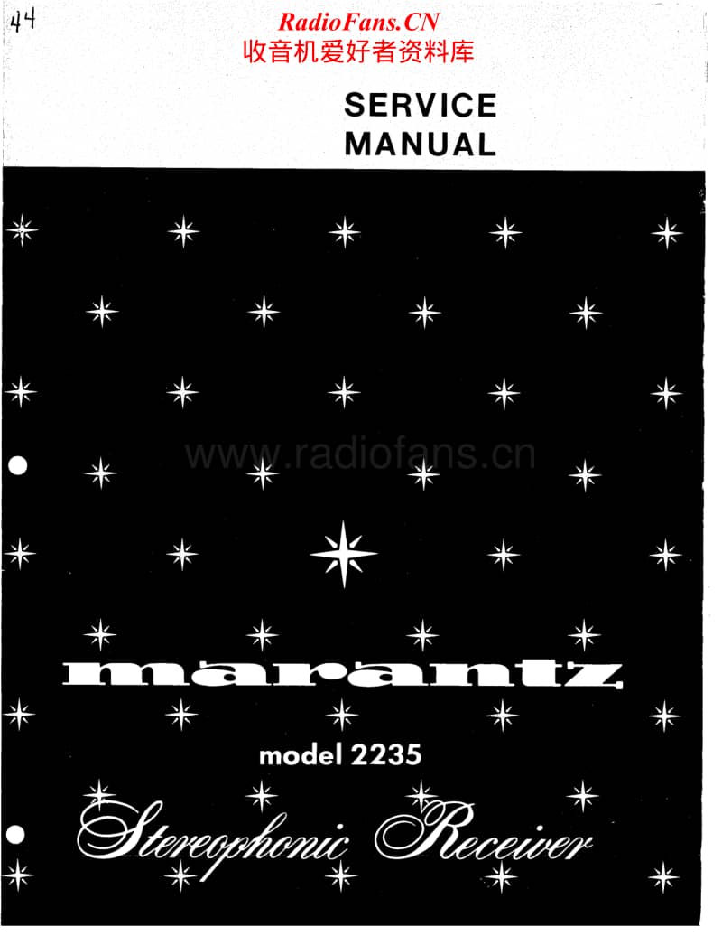 Marantz-2235-Service-Manual电路原理图.pdf_第1页