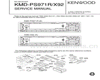 Kenwood-KMDX-92-Service-Manual电路原理图.pdf