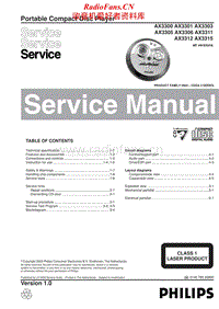 Philips-AX-3315-Service-Manual电路原理图.pdf