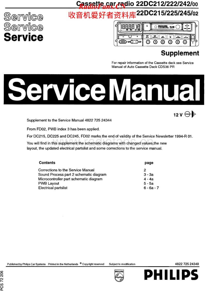 Philips-22-DC-245-Service-Manual电路原理图.pdf_第1页