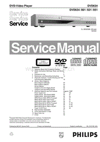 Philips-DVD-634-Service-Manual电路原理图.pdf
