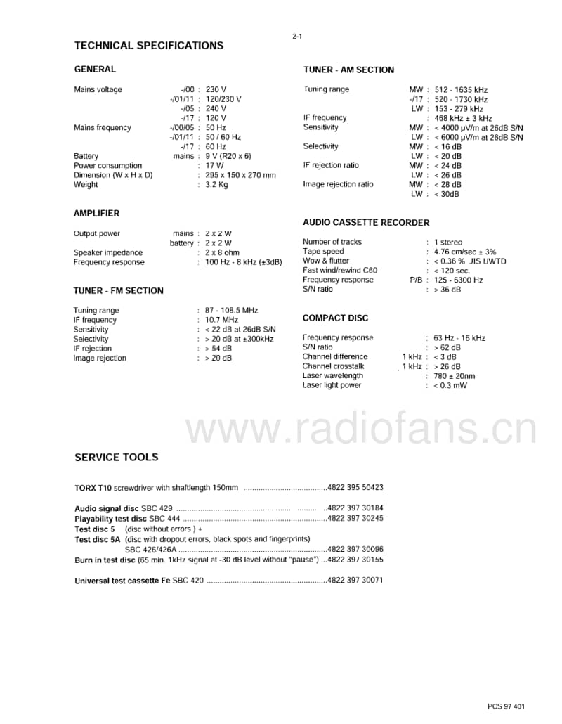 Philips-AZ-1110-Service-Manual电路原理图.pdf_第3页