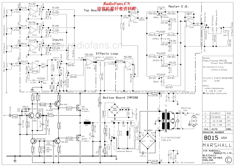 Marshall-8015-Schematic电路原理图.pdf_第1页