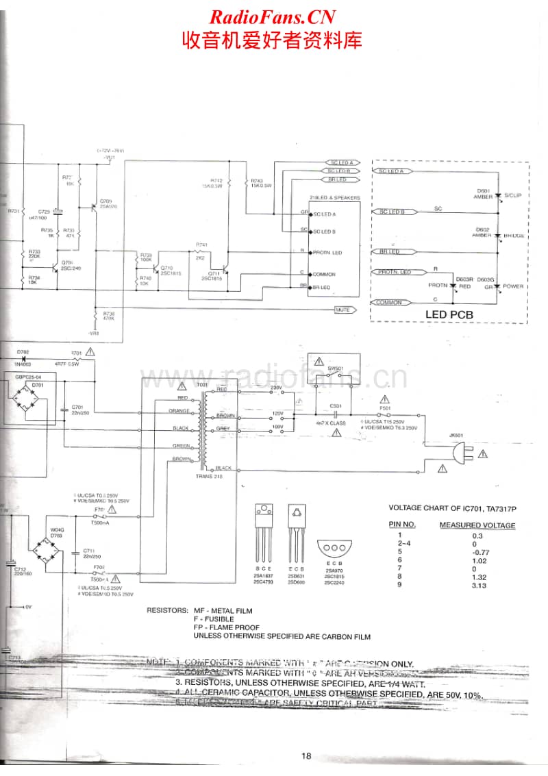 Nad-218-THX-Schematic电路原理图.pdf_第2页