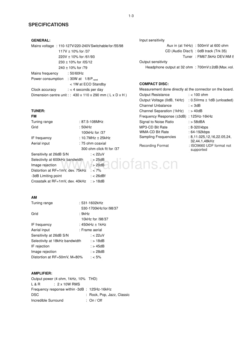 Philips-MCM-309-R-Service-Manual电路原理图.pdf_第3页