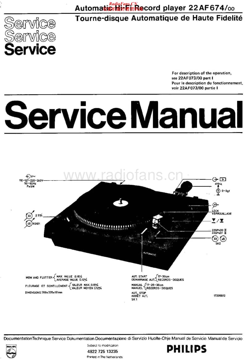 Philips-22-AF-674-Service-Manual电路原理图.pdf_第1页