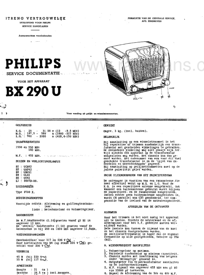 Philips-BX-290-U-Service-Manual电路原理图.pdf_第3页