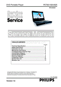 Philips-PET-825-Service-Manual电路原理图.pdf