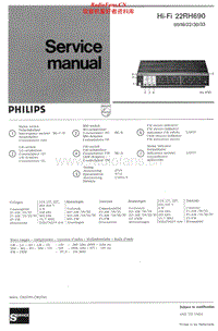 Philips-22-RH-690-Service-Manual电路原理图.pdf