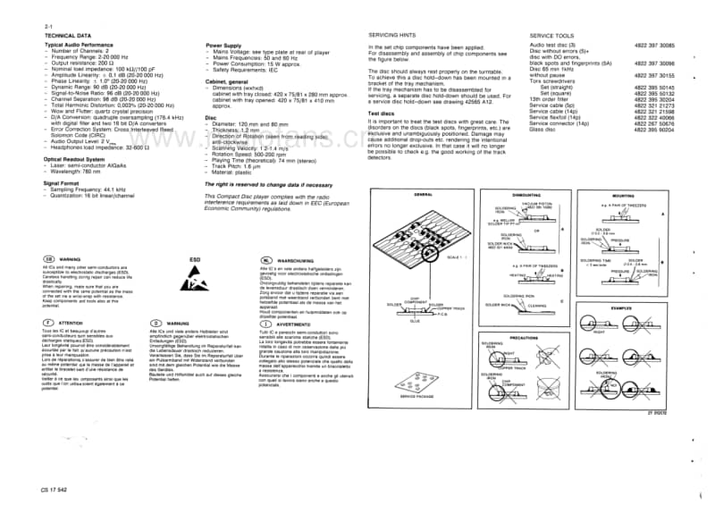 Philips-CD-480-Service-Manual电路原理图.pdf_第2页