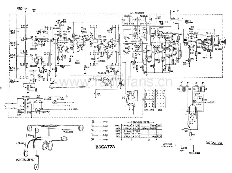 Philips-B-6-CA-67-A-Schematic电路原理图.pdf_第1页