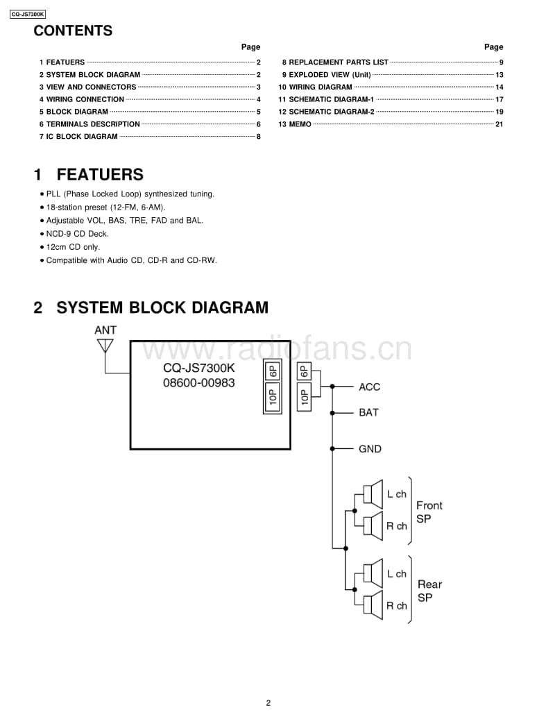 Philips-CQJS-7300-K-Service-Manual电路原理图.pdf_第2页