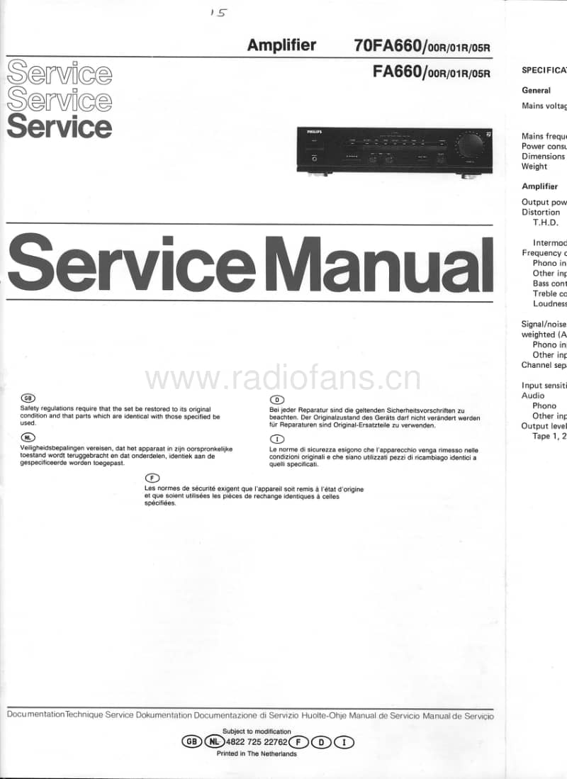 Philips-FA-660-Service-Manual电路原理图.pdf_第1页