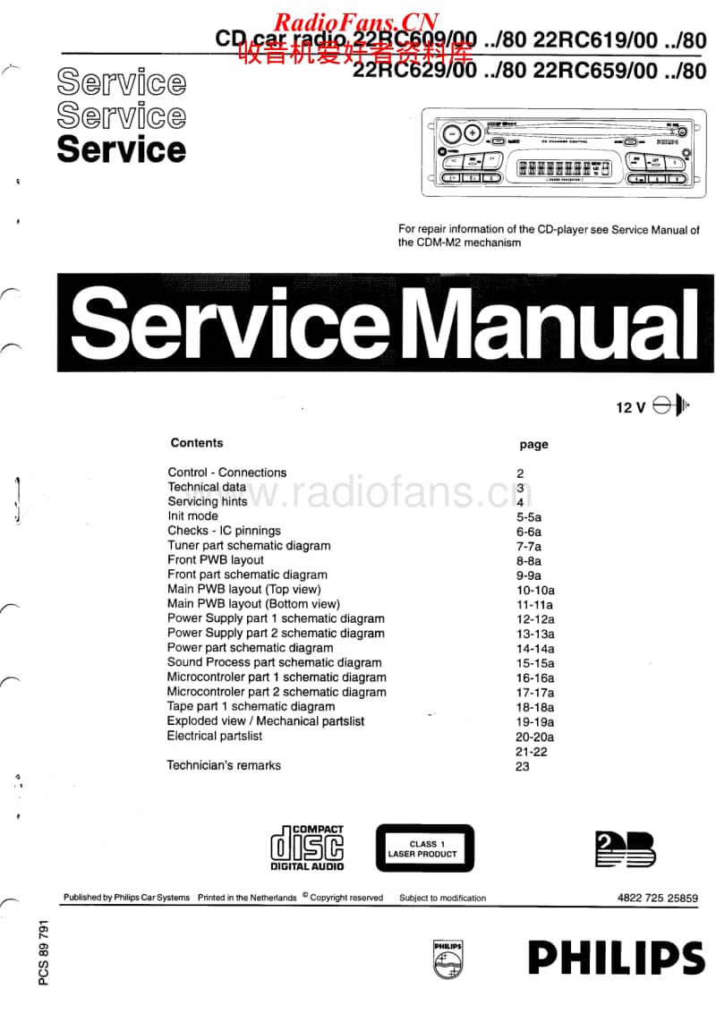 Philips-22-RC-609-Service-Manual电路原理图.pdf_第1页