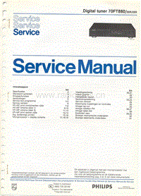 Philips-FT-880-Service-Manual电路原理图.pdf