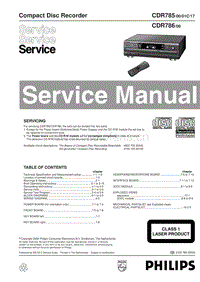 Philips-CDR-785-CDR-786-Service-Manual电路原理图.pdf