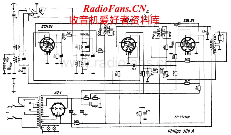 Philips-304-A-Schematic电路原理图.pdf_第1页