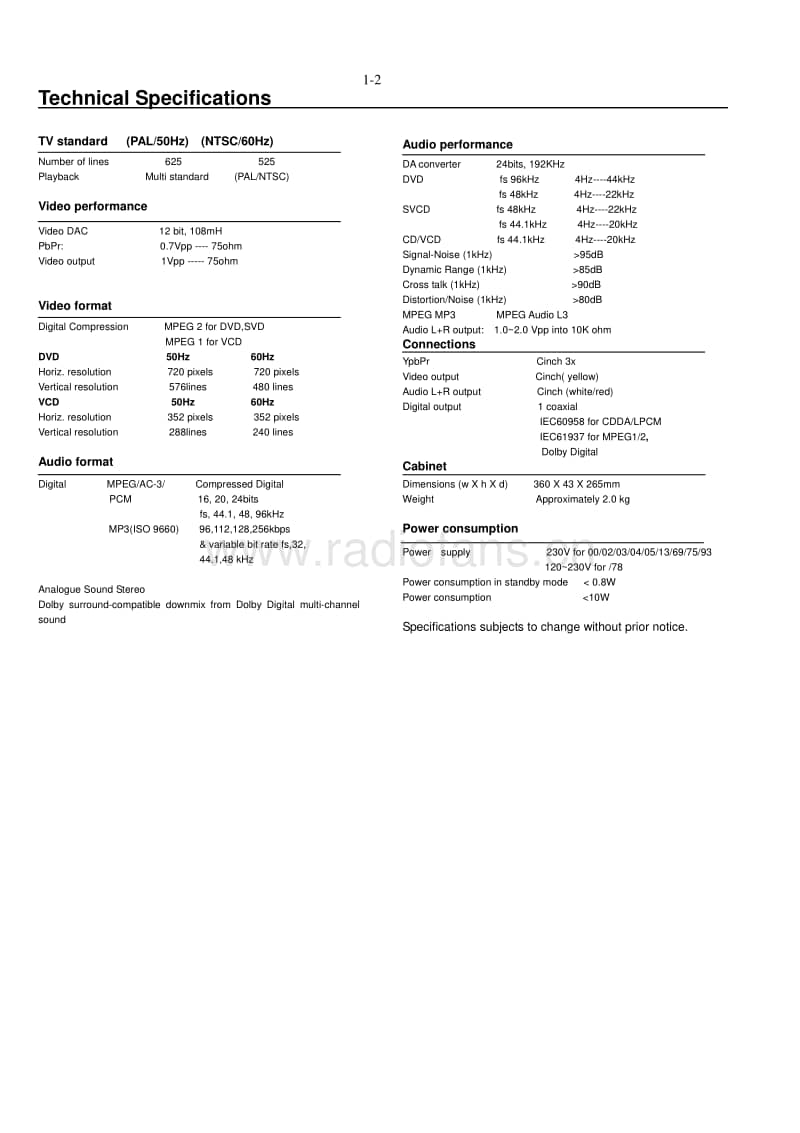 Philips-DVP-3000-K-Service-Manual电路原理图.pdf_第2页