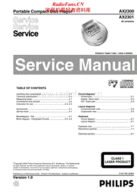 Philips-AX-2301-Service-Manual电路原理图.pdf