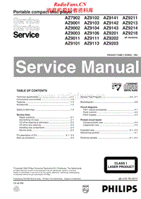 Philips-AZ-9111-Service-Manual电路原理图.pdf