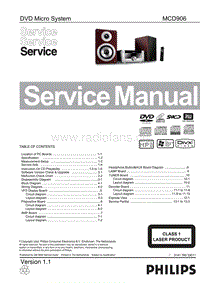 Philips-MCD-906-Service-Manual电路原理图.pdf