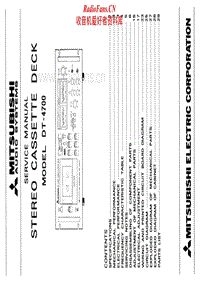 Mitsubishi-DT-4700-Service-Manual电路原理图.pdf