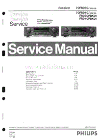Philips-FR-940-Service-Manual电路原理图.pdf