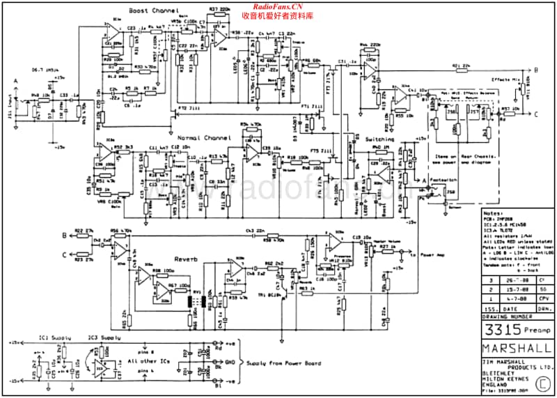 Marshall-3315-Preamp-Schematic电路原理图.pdf_第1页