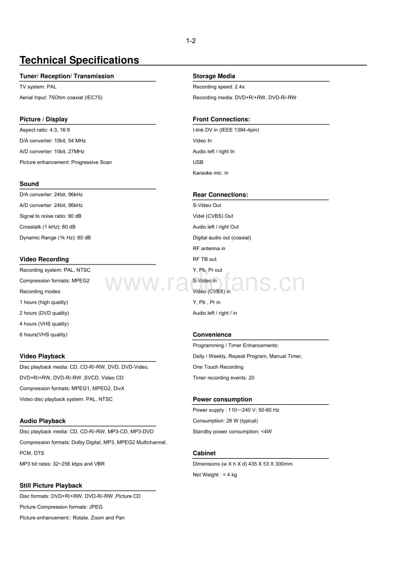 Philips-DVDR-3375-Service-Manual电路原理图.pdf_第2页