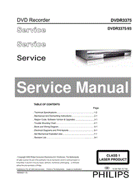 Philips-DVDR-3375-Service-Manual电路原理图.pdf
