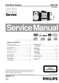 Philips-MCD-190-Service-Manual电路原理图.pdf
